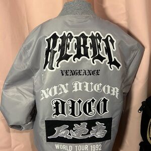 Rebel vengence world tour 1992 bomber jacket